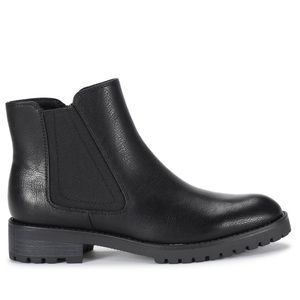 New Baretraps Daytona Black Chelsea Pull-on Boots in Size 9.5 Wide 🔥
